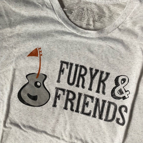 🎸 Furyk & Friends Celebrity Golf Classic Short Sleeve Guitar Tee - Picture 2 of 3
